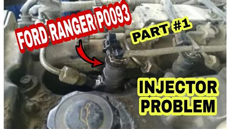 FORD RANGER TDCi/DTC P0093/FUEL SYSTEM LARGE LEAK - YouTube