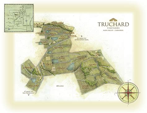 Map - Truchard Vineyards