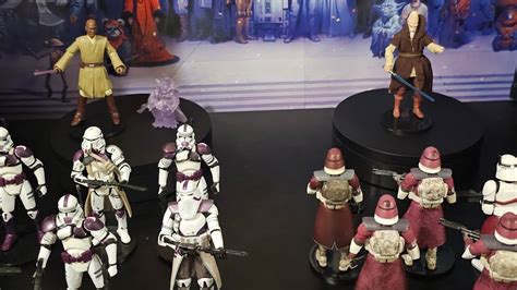 Ki Adi Mundi And Galactic Marines With Mace Windu And Holographic Yoda Plus Purple Clone Squad 💜