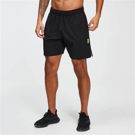 Short D Entra Nement Noir Tiss Cm Pour Homme Myprotein