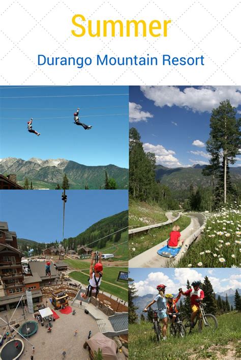 Durango Vacation Fun Summer Activities At Purgatory Resort Mild To