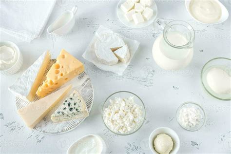 Assortment of dairy products 27802520 Stock Photo at Vecteezy