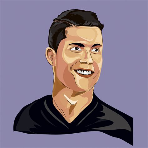 High Quality Cristiano Ronaldo Vector Art Graphics Design