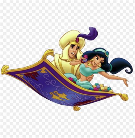 Free download | HD PNG aladdin and jasmine on the magic carpet clipart ...