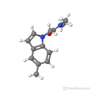 N N Dimethyl 2 5 Methyl 1H Indol 1 Yl Acetamide Formula C13H16N2O