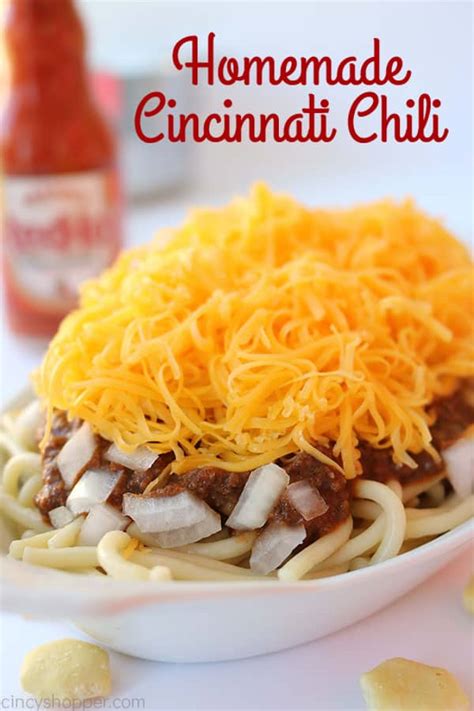 Homemade Cincinnati Chili Cincyshopper