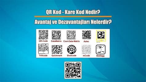 QR Kod Kare Kod Nedir Mühendislik Platformu