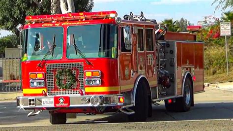 LACoFD Engine 173 Squad 173 Reserve Responding YouTube