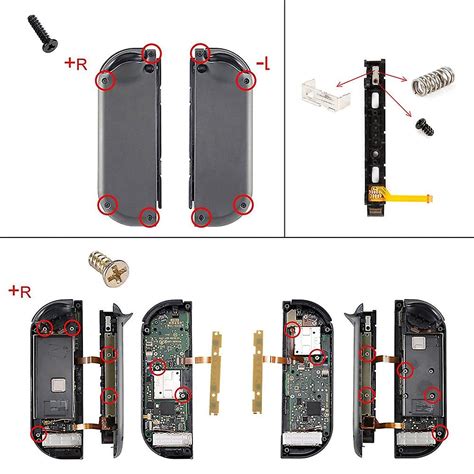 Substitui O Joycon Joystick Kit De Repara O D Anal Gico Polegar Para