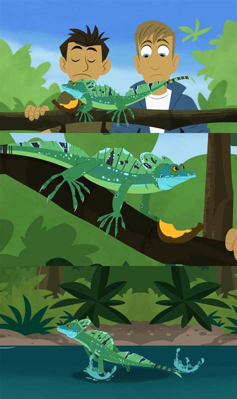 Wild Kratts Basilisk Lizard by Mdwyer5 on DeviantArt