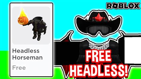 How To Get Headless In Roblox For Free 2024 Youtube