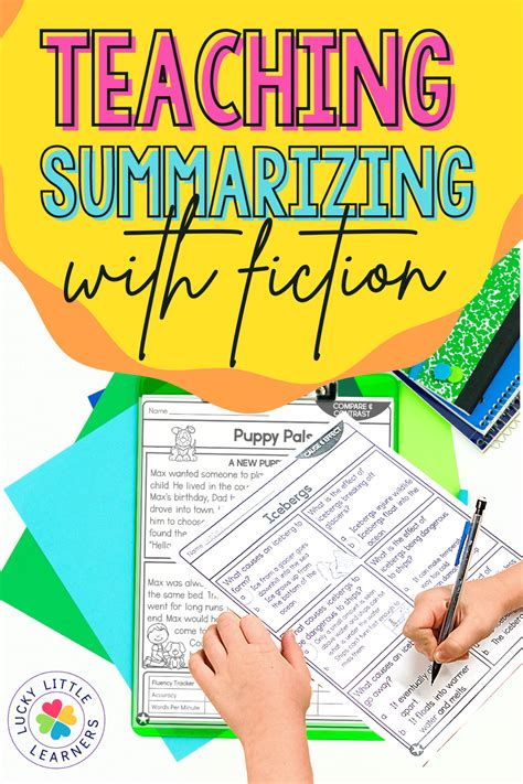 Teaching Summarizing With Fiction Teaching Summarizing Summarizing