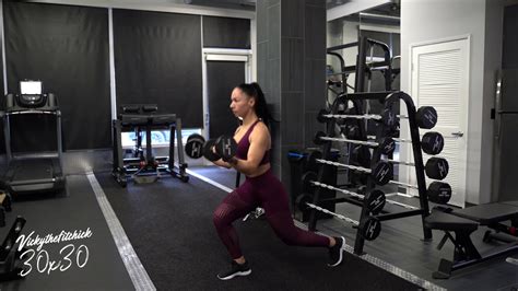 Alternating Reverse Lunge Curl Youtube