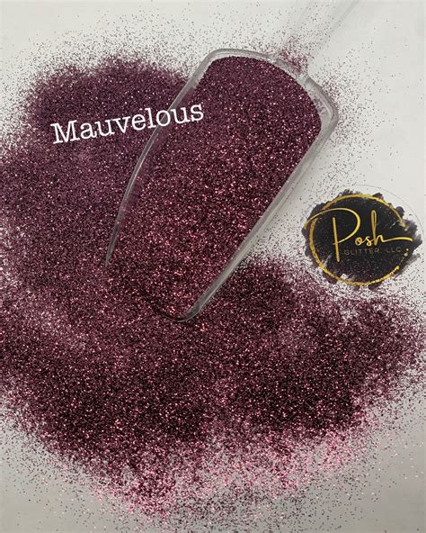 MAUVELOUS - Maroon Glitter - Ultra Fine Loose Glitter - Polyester Glit ...