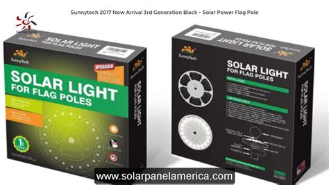 Sunnytech Solar Flagpole Light Review Shelly Lighting