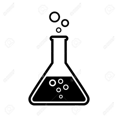 Pix For Lab Flask Icon Flask Illustration Beaker Science Icons