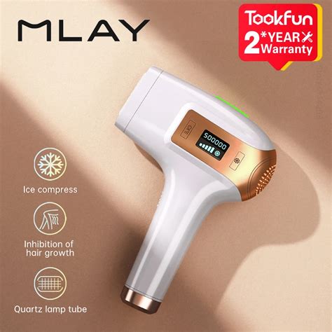 New MLAY IPL Freezing Point Laser Hair Removal Device T5 For Home