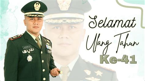 Selamat Ulang Tahun Dandim 0828 Sampang Letkol Czi Suprobo Harjo