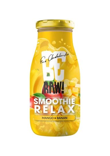 BeRaw Smoothie Mango Banan Relax 250 Ml Purella Superfoods Sklep