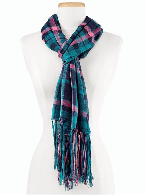 Plaid Scarf Talbots Plaid Scarf