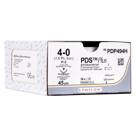 Ethicon PDS Plus (Polydioxanone) suture material | DocCheck Shop