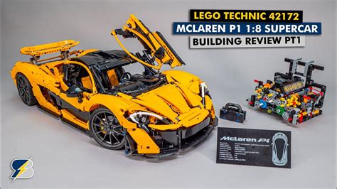 Lego Technic Mclaren P Detailed Building Review Pt Unboxing