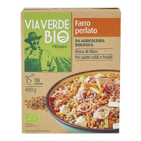 Farro Perlato Precotto Via Verde Bio G Tigros