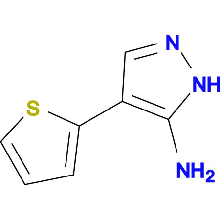 4 Thiophen 2 Yl 1H Pyrazol 5 Amine 10 526431 CymitQuimica