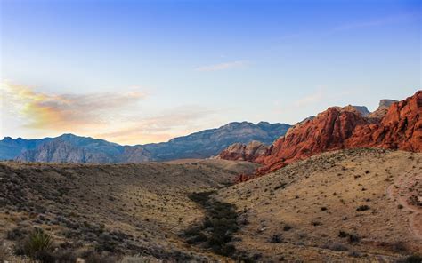 Visiting The Red Rock Canyon Overlook Near Las Vegas Parks Trips