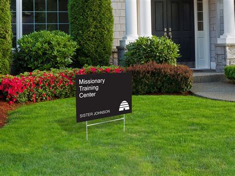 Lds Missionary At Home Mtc Yard Sign Or Digital Download Etsy