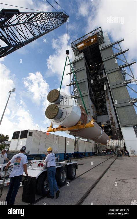 United Launch Alliance Team Members Monitor The Progress As The