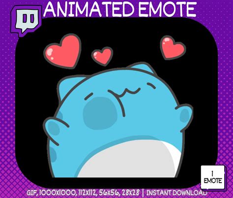 Animated Twitch Emote Love Hug Emote Hug Twitch Emote Love Twitch