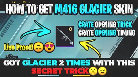 How To Get M416 Glacier In PUBG Mobile Trick To Get M416 Glacier Skin