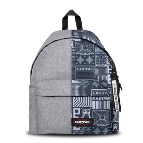 Re Built Recycled Padded Pak R Dusty Gray Eastpak Print Backpack