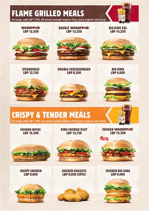 Burger King Menu Menu of Burger King, Velachery, Chennai | Dineout ...