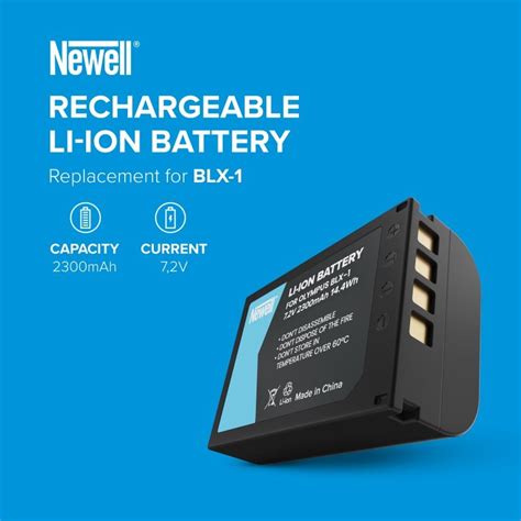 Newell Replacement Battery Blx Battery For Olympus Fdirect Eu B B