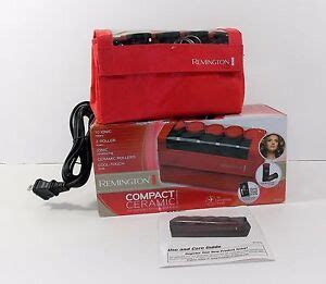 Remington Compact Ceramic Travel Hot Hair Rollers Ionic Cool Touch