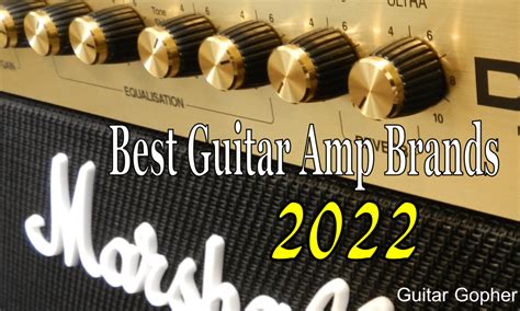 Top 13 Best Guitar Amp Brands in 2022 - Spinditty