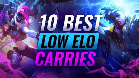 Best Champions To Climb Out Of Low Elo League Of Legends Youtube