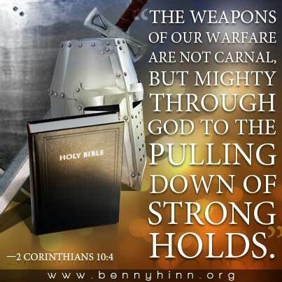 Corinthians King James Version Kjv For The Weapons Of Our