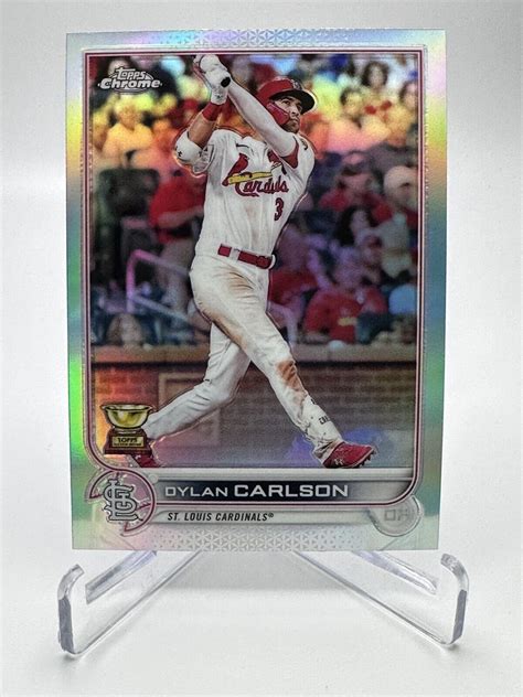 Dylan Carlson REFRACTOR SP 2022 Topps Chrome 158 EBay