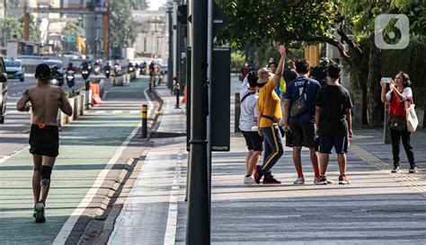 FOTO Idul Adha Car Free Day Ditiadakan Foto Liputan6