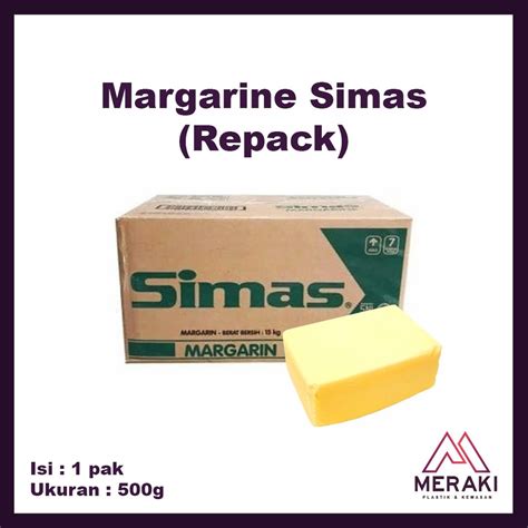 Jual Simas Margarine Baking Untuk Kue Gr Kg Shopee Indonesia