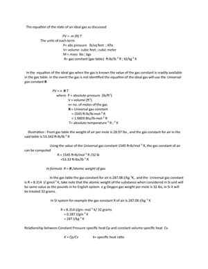 Thermo Chapter Notes Basic Thermodynamics Studocu