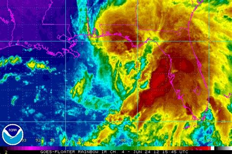 Tropical Storm Debby 2024 Location Xena Ameline