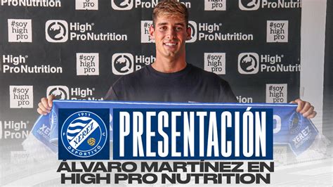 Presentación de Álvaro Martínez en las instalaciones de High Pro