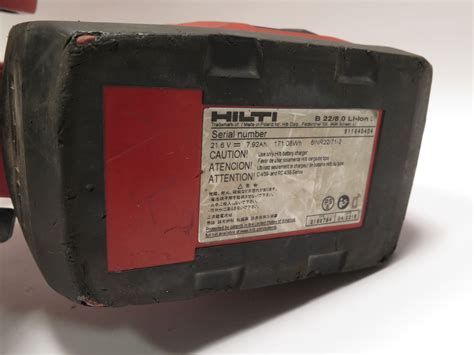 Hilti SCM 22 A 22 Volt Lithium Ion Cordless Metal Cutting Circular Saw 0410