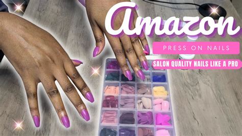 How To Make Press On Nails Last Amazon Press On Nails Tutorial