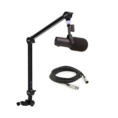 Shure Sm B Microphone With Subzero Pro Studio Arm And Xlr Cable At