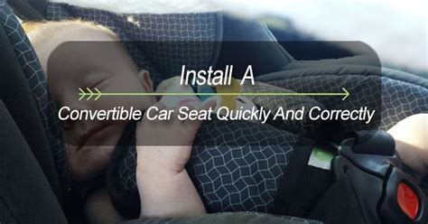 How To Install A Best Convertible Car Seat Quickly And Correctly | Best ...